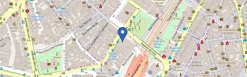 Mapa da estação Shopping Light