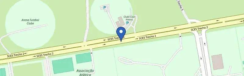 Mapa da estação PlugEnerg Clube Coat