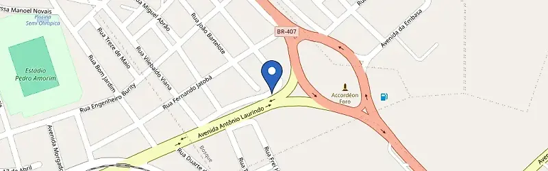 Mapa da estação CTS Energia Solar