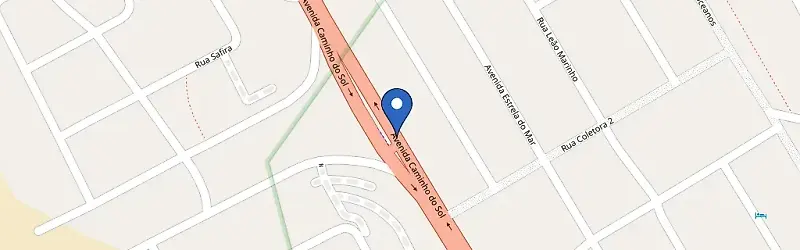 Mapa da estação Hotel Santuário das Águias - Porto das Dunas