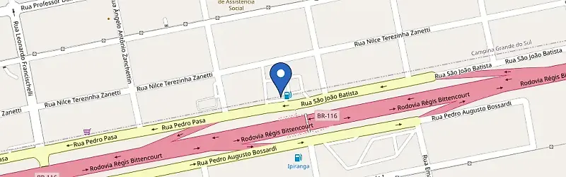 Mapa da estação Posto Tulio - Jardim Paulista