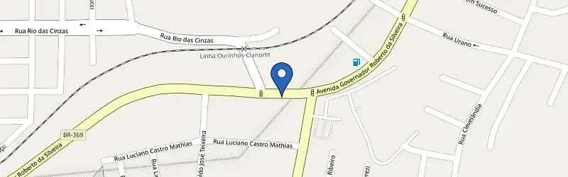 Mapa da estação Magno Energia