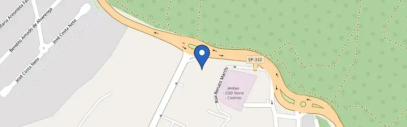 Mapa da estação Auto Posto Vila Rosina
