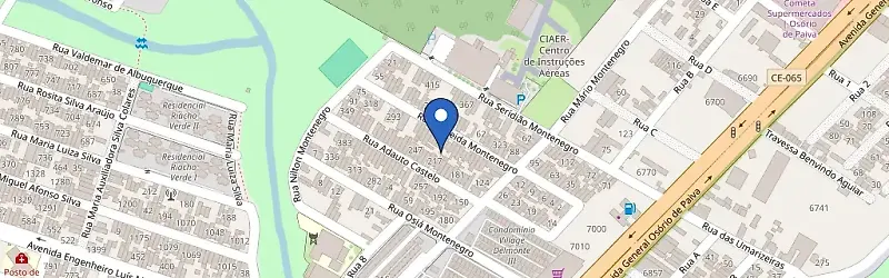 Mapa da estação House