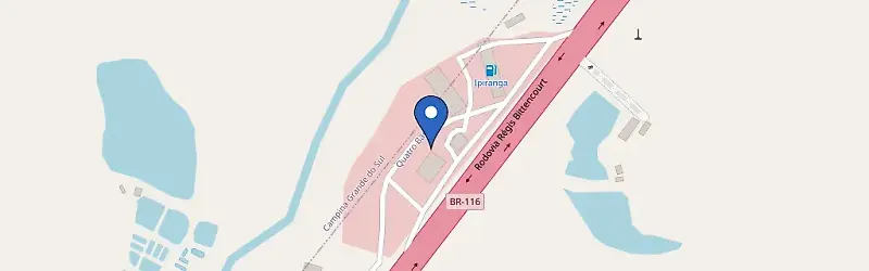 Mapa da estação Posto Tulio Caraguatá