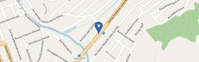 Mapa da estação Hotel Boa Praça