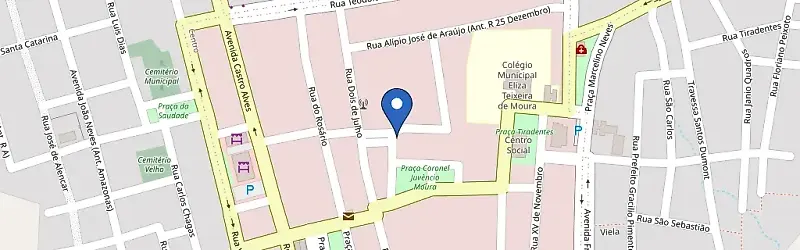 Mapa da estação Globalcomm