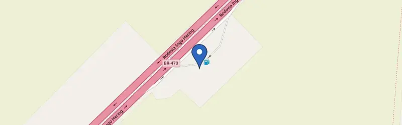 Mapa da estação QuickStop Posto Boutique