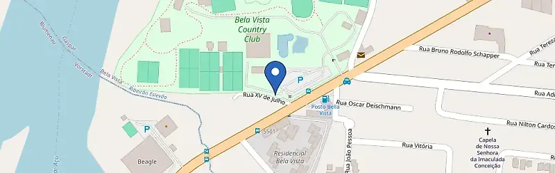 Mapa da estação Rua Anfilóquio Nunes Píres