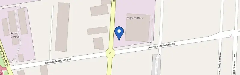 Mapa da estação Wega Motors BR