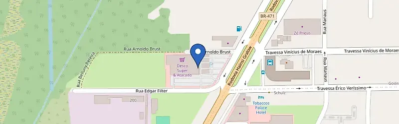Mapa da estação Luminova Desco