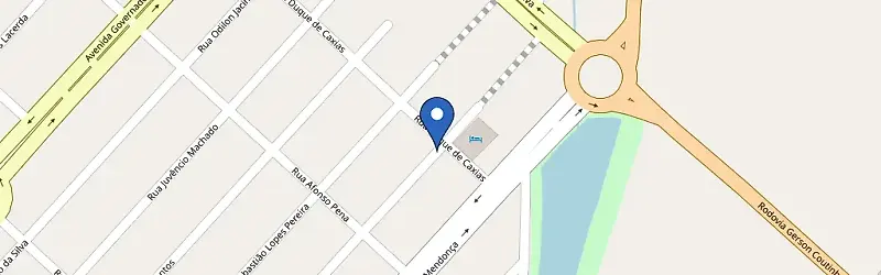 Mapa da estação Hotel Diamante Rosa