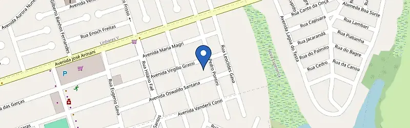 Mapa da estação GWM Loja