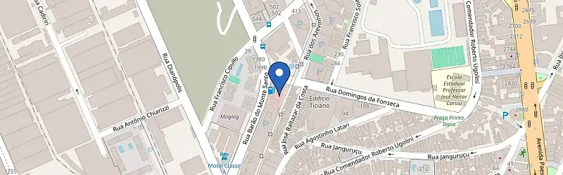 Mapa da estação Posto Petrobras