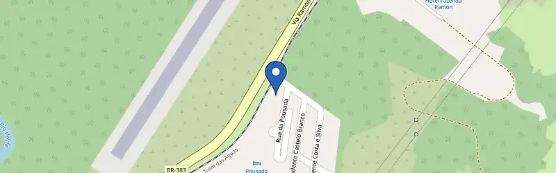 Mapa da estação Pousada Le Sapê