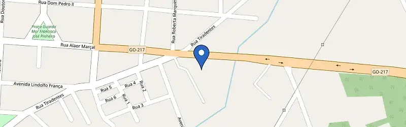 Mapa da estação Kibarlana Piracanjuba