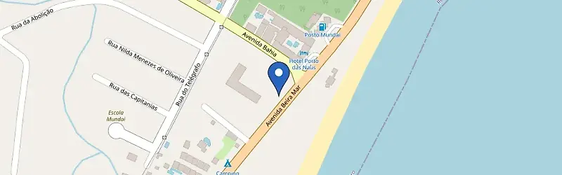 Mapa da estação Portal Beach Coworking