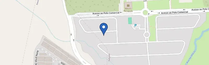 Mapa da estação Condomínio Alphaville