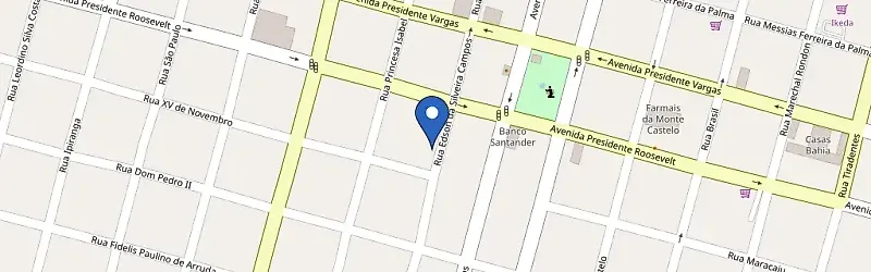 Mapa da estação Primum Palace Hotel
