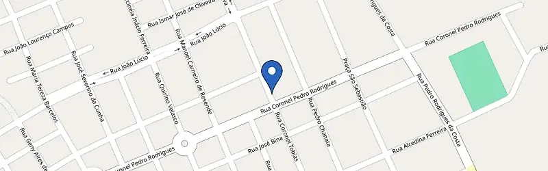 Mapa da estação Cartório Toledo