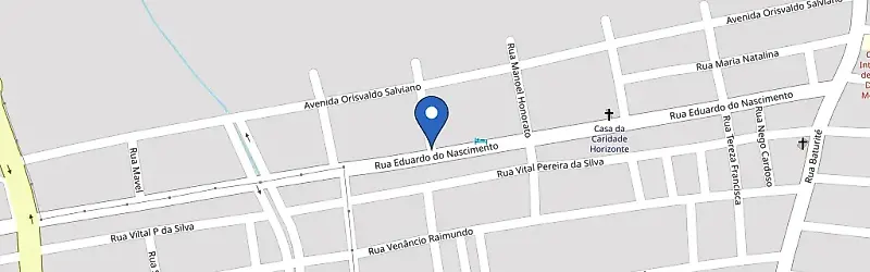 Mapa da estação OYO Pousada Horizonte