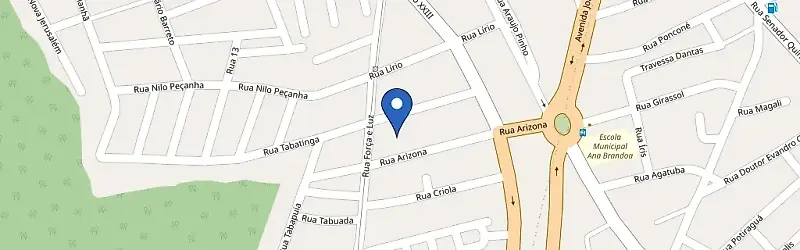 Mapa da estação Life Clinic