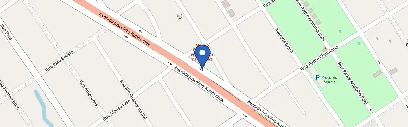 Mapa da estação Posto Falcon