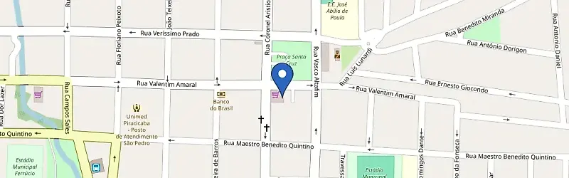 Mapa da estação Supermercado Scoton