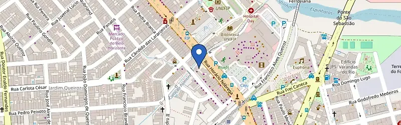 Mapa da estação China Patos Prime