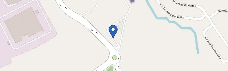Mapa da estação Ibis Styles Taubaté