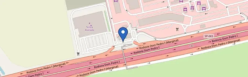 Mapa da estação Posto Ceasa