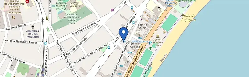 Mapa da estação Auto Posto Jangadeiros