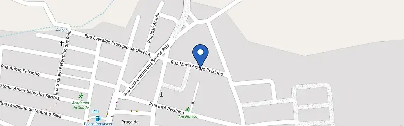 Mapa da estação Recarga Recanto