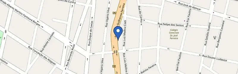 Mapa da estação Carro & Cia
