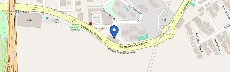 Mapa da estação Espaço Brasal Incorporações