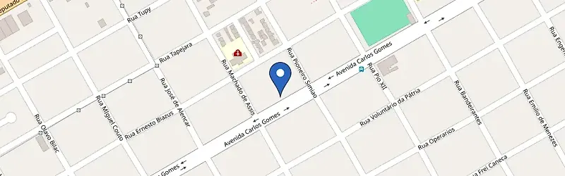 Mapa da estação JAC