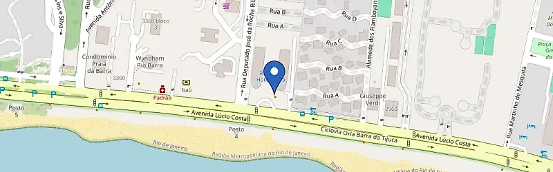 Mapa da estação Wyndhan Barra