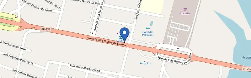 Mapa da estação Nap Energia Solar
