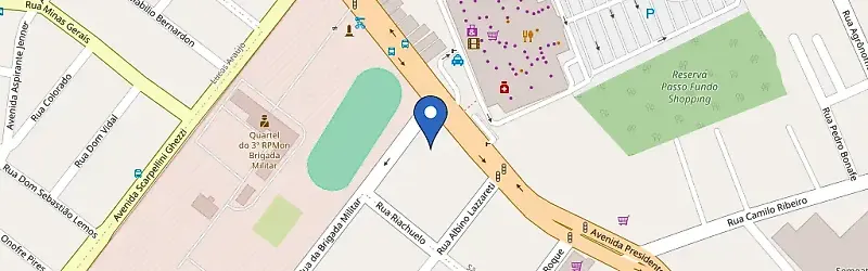 Mapa da estação Luminova | Sicoob