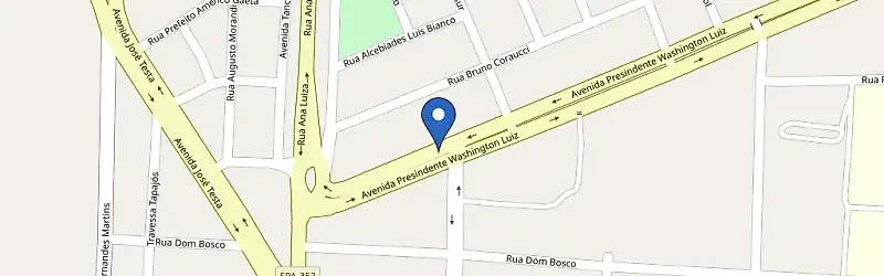 Mapa da estação Rossi Service