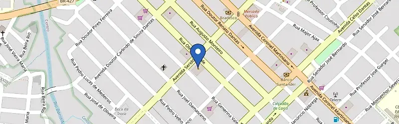 Mapa da estação Rest. E Pizzaria Certo