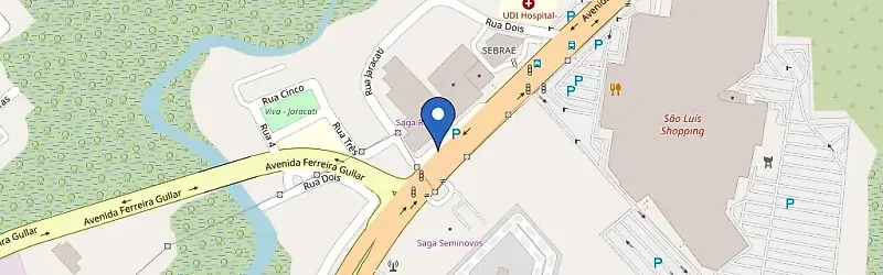 Mapa da estação Concessionária BYD Original