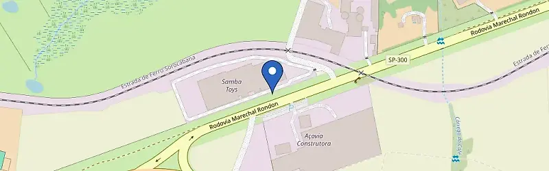 Mapa da estação Samba Toys Ind E Com De Brinquedos