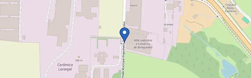 Mapa da estação Milk Ind E Com Ltda Toys