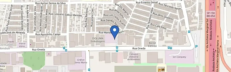 Mapa da estação Eccopower