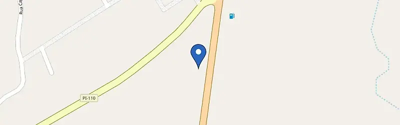 Mapa da estação Andrade & Sales - Piracuruca PI