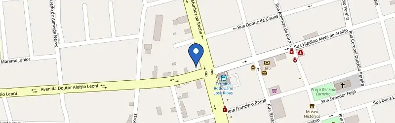 Mapa da estação Em Instalação Ev