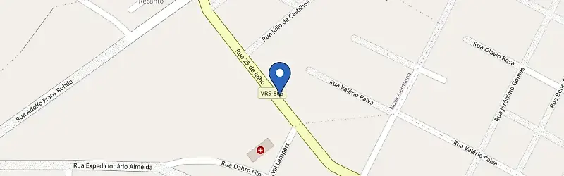 Mapa da estação Menezes Auto Center