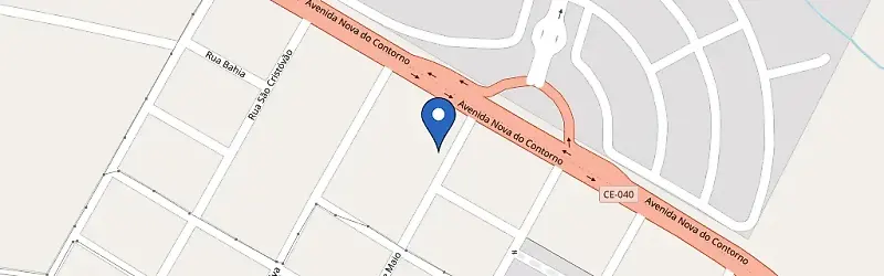 Mapa da estação Posto Alfa