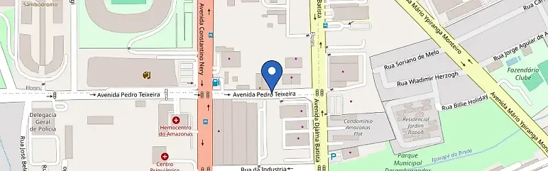 Mapa da estação Audi Center